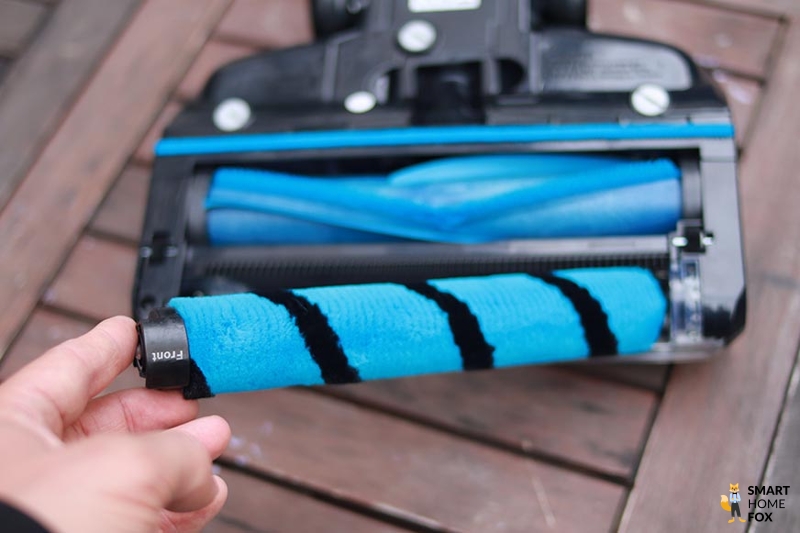 You can see the loosened floor roll.